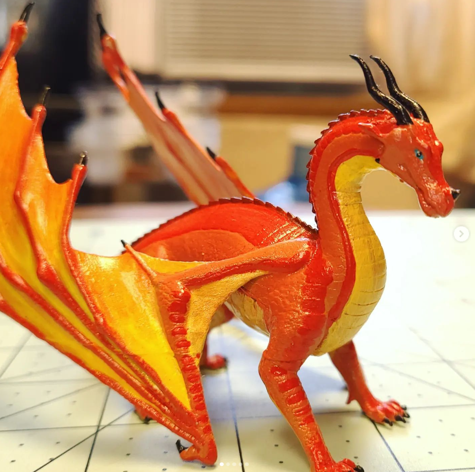 Sky Dragon Primed Blank — CyrilcynderStudios 3d Printing Services